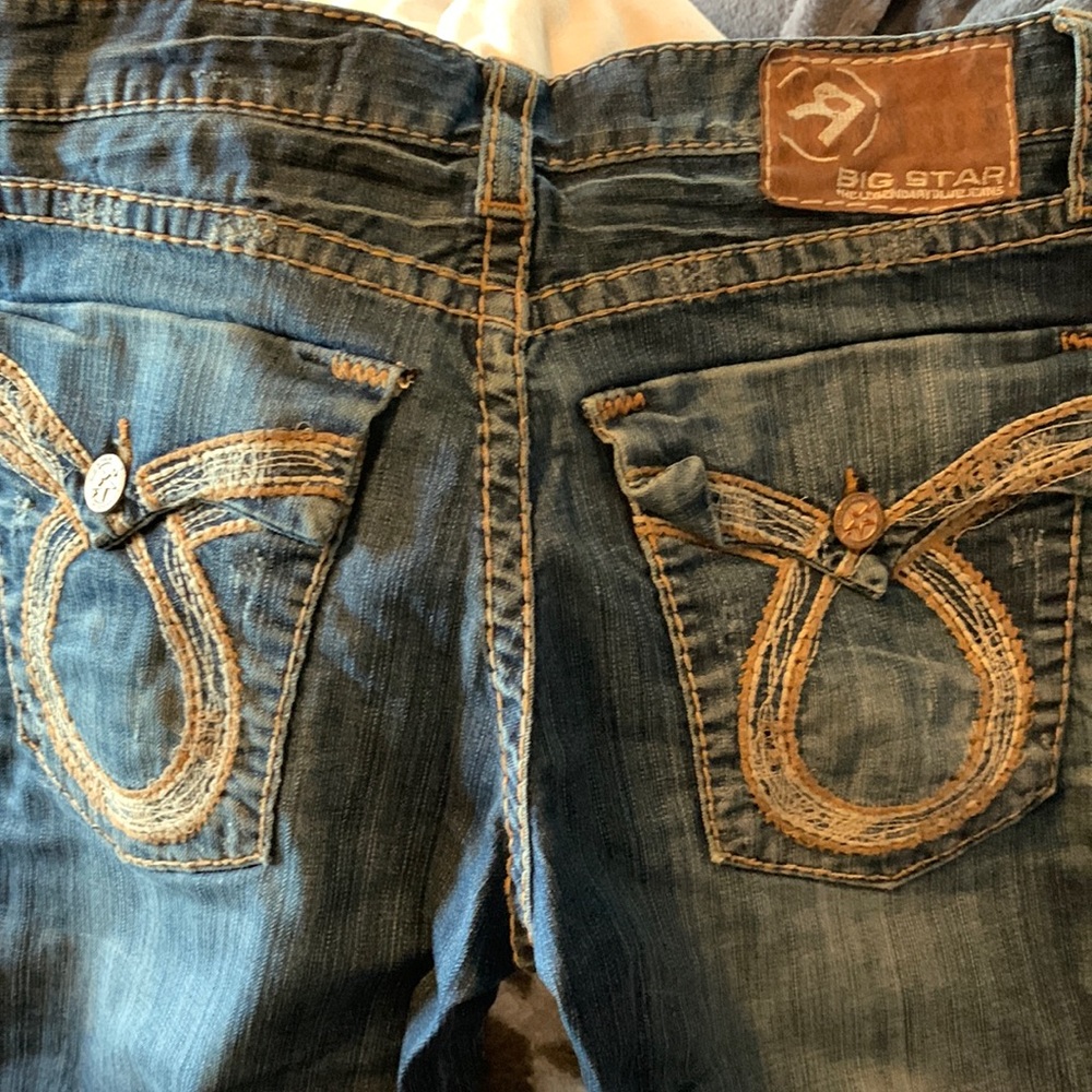big star bootcut jeans. Size 34R